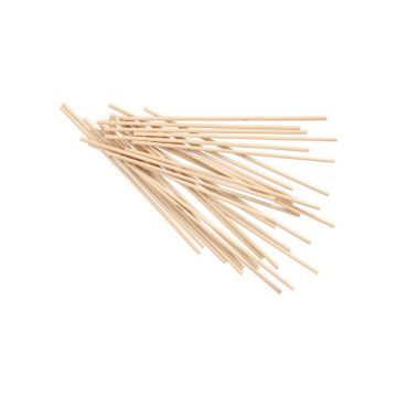 Stokjes, hout "pure" Ø 3 mm · 15 cm