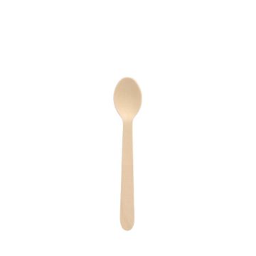 Koffielepels, hout "pure" 11 cm