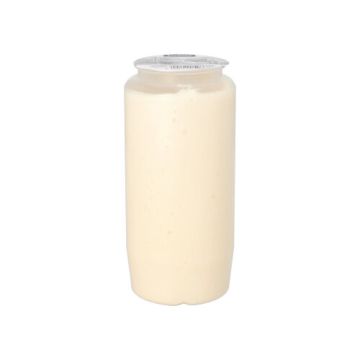 Olielicht graflicht T6 Ø 6,8 cm · 14,2 cm wit grafkaars 3 dagen brander 