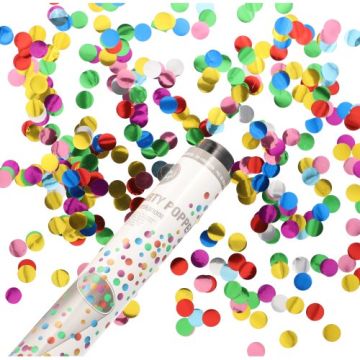 Confettikanon Ø 4,4 cm · 28 cm