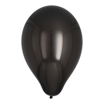 Ballonnen Ø 25 cm zwart