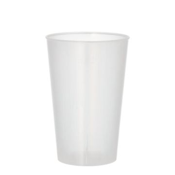 Reusable drinkglas PP 0,3 l Ø 8 cm · 11,7 cm herbruikbaar splintervrij zeer stabiel
