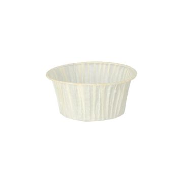 Bakvormpjes Ø 5 cm · 3,5 cm wit