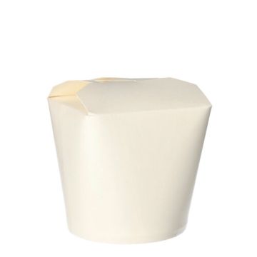 Snackbox "To Go" plein 750 ml 10,1 cm x 10 cm x 9,1 cm wit
