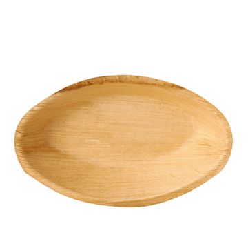 Borden, Palmblad "pure" ovaal 18 cm x 11,5 cm x 3 cm