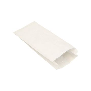 Broodzakken, cellulose 24 cm x 10 cm x 5 cm wit inhoud 0,75 kg