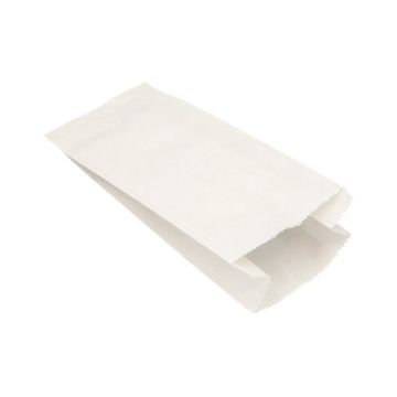 Broodzakken, cellulose 28 cm x 13 cm x 7 cm wit inhoud 1,5 kg