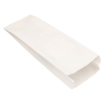 Broodzakken, cellulose 42 cm x 15 cm x 7 cm wit inhoud 3 kg