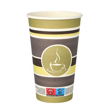 Drinkbekers, Karton "To Go" 0,4 l Ø 9 cm · 13,9 cm