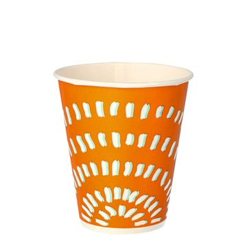 Kartonnen drinkbekers voor koude dranken 0,25 l Ø 8,97 cm · 10 cm wit