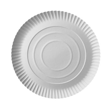 Borden, karton "pure" rond Ø 26 cm · 2 cm wit