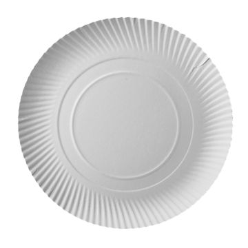 Borden, karton "pure" rond Ø 32 cm · 2 cm wit