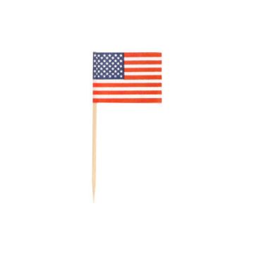 Decoprikkers 8 cm "Amerika"