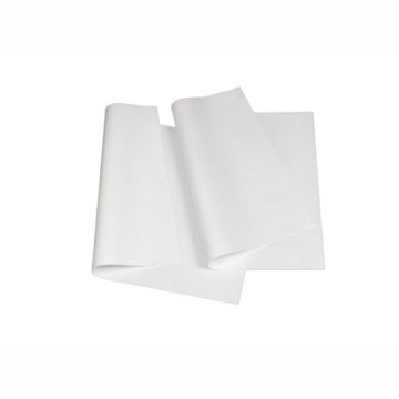 Perkament vervanging, 1/4 boog 50 cm x 37,5 cm wit à 12,5 kg, vetvrij