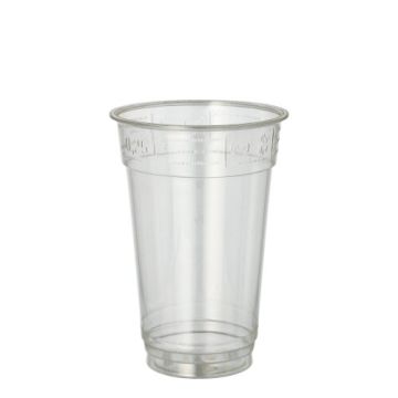 Bekers "Hurricane", PET 0,25 l Ø 7,8 cm · 10,8 cm glashelder