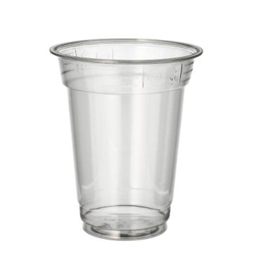 Smoothie beker "Hurricane", PET 0,3 l Ø 9,5 cm · 10,5 cm glashelder