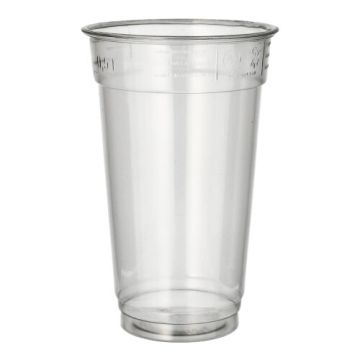 Smoothie beker "Hurricane" PET 0,5 l Ø 9,5 cm · 15 cm glashelder