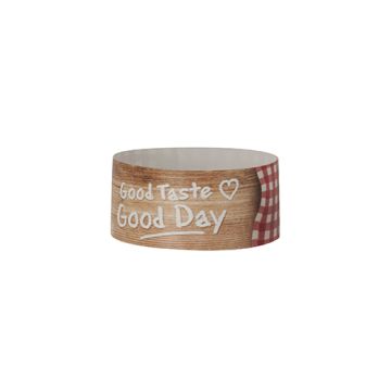 "Premium Line" Snack-Banderolen 26 cm x 4 cm "Good Day"
