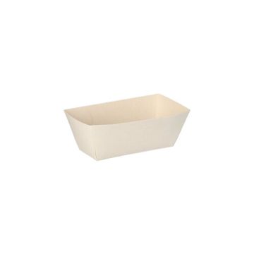 Sausbakje sauscup karton "pure" 7 cm x 3 cm wit