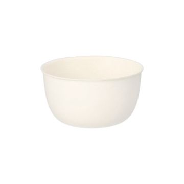 Amouse bouche schaaltjes suikerriet "pure" 120 ml Ø 7,2 cm PFAS-vrij "Evidence" wit