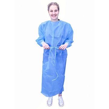 "Medi-Inn" Beschermingsjas 139 cm x 139 cm blauw