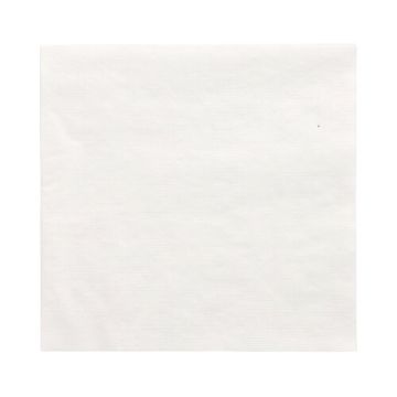 Servetten 1-laags 1/4 vouw 33 x 33 cm FSC wit