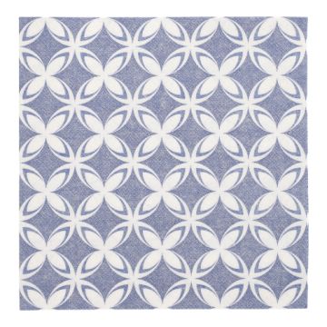 Servetten "ROYAL Collection" 1/4 vouw 40 cm x 40 cm "Delft"