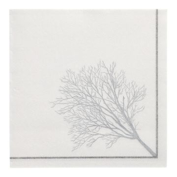 Servetten "ROYAL Collection" 1/4 vouw 40 cm x 40 cm "Grief"