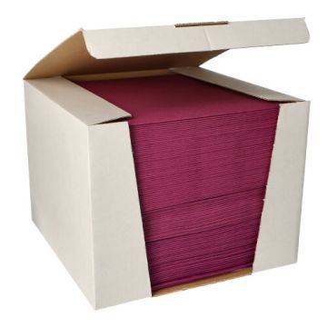 Servetten "ROYAL Collection" 1/4 vouw 40 cm x 40 cm paars