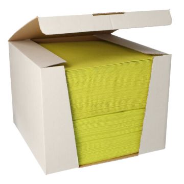 Servetten "ROYAL Collection" 1/4 vouw 40 cm x 40 cm lime