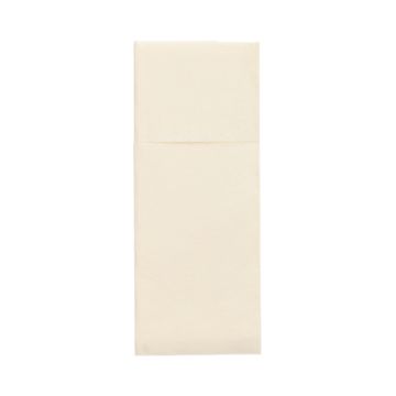 Servetten "ROYAL Collection" 40 cm x 30 cm champagne met bestekvouw