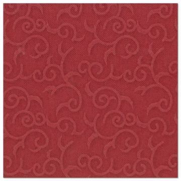 Servetten "ROYAL Collection" 1/4 vouw 40 cm x 40 cm bordeaux "Casali"
