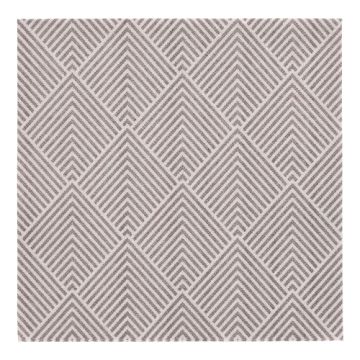 Servetten "ROYAL Collection" 1/4 vouw 40 cm x 40 cm bruin "Elegance"