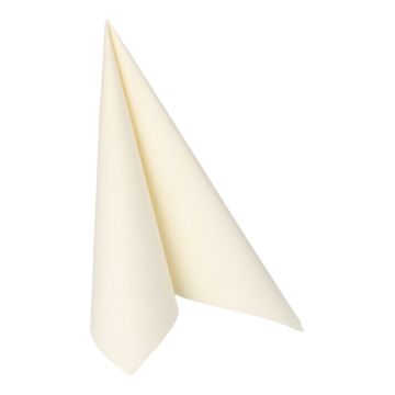 Servetten "ROYAL Collection" 1/4 vouw 40 cm x 40 cm champagne