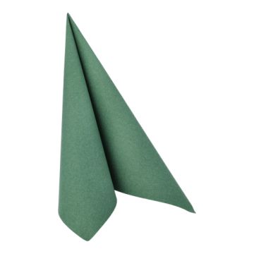 Servetten "ROYAL Collection" 1/4 vouw 40 cm x 40 cm donkergroen