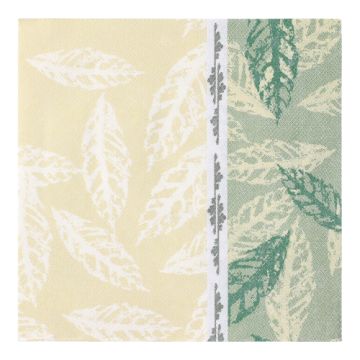 Servetten "ROYAL Collection" 1/4 vouw 40 cm x 40 cm groen "Autumn"