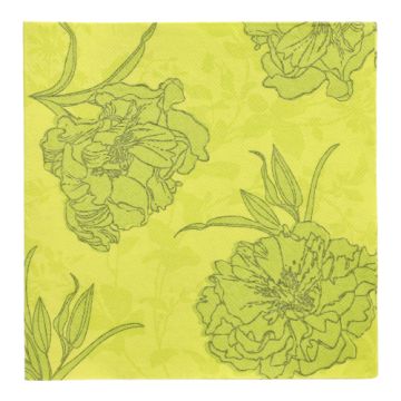 Servetten "ROYAL Collection" 1/4 vouw 40 cm x 40 cm groen "Thalia"