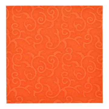 Servetten "ROYAL Collection" 1/4 vouw 40 cm x 40 cm nectarine "Casali"