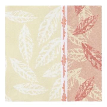 Servetten "ROYAL Collection" 1/4 vouw 40 cm x 40 cm rood "Autumn"