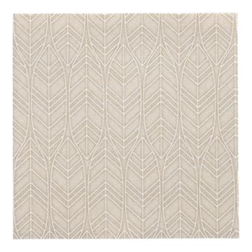 Servetten "ROYAL Collection" 1/4 vouw 40 cm x 40 cm zand "Leaves"
