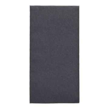Servetten "ROYAL Collection" 1/8 vouw 40 cm x 40 cm zwart