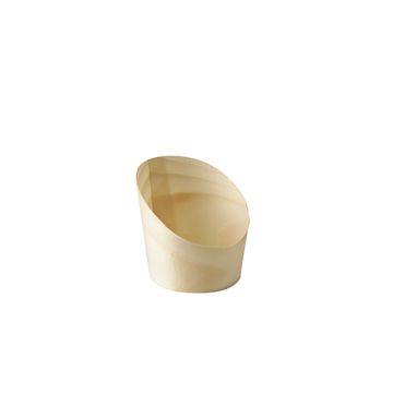Snackbekers, hout "pure" Ø 5,5 cm · 6,5 cm