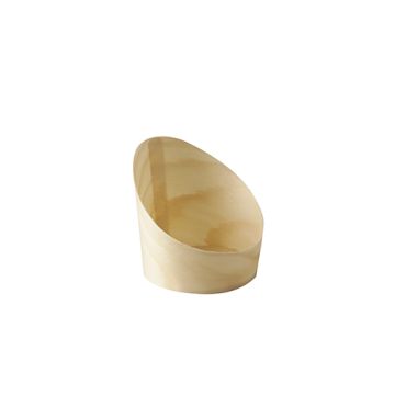 Snackbekers, hout "pure" Ø 6,5 cm · 7,2 cm