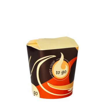 Snackbox "To Go" plein 550 ml 10 cm x 8,5 cm x 7,5 cm