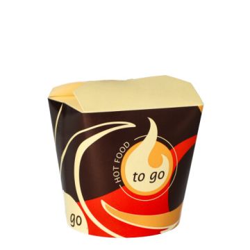 Snackbox "To Go" plein 750 ml 10,1 cm x 10 cm x 9,1 cm