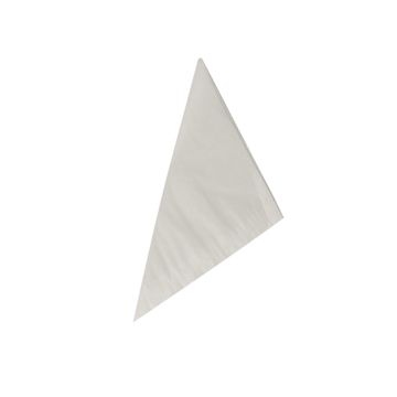Puntzakken, Cellulose 15 cm x 15 cm x 21 cm wit inhoud 50 gr, hangen niet aan een touw