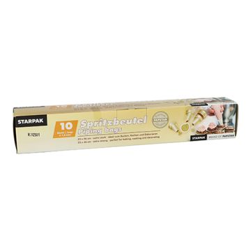 Spuitzakken 1,8 l 46 cm x 23 cm helder inclusief 3 tuitjes