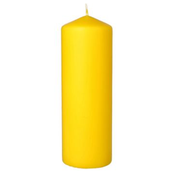 Stompkaars Ø 70 mm · 200 mm goudgeel