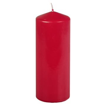 Stompkaars Ø 69 mm · 180 mm robijnrood