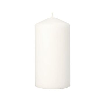 Stompkaars Ø 80 mm · 150 mm wit